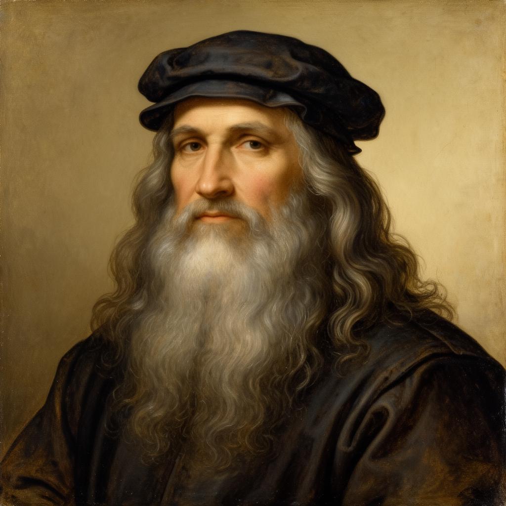 Portrait of Leonardo da Vinci