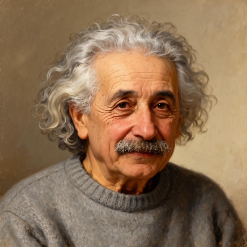 Portrait of Albert Einstein
