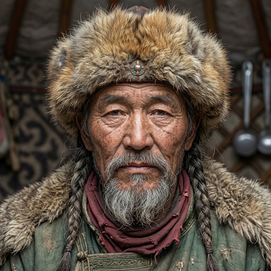 Portrait of Genghis Khan