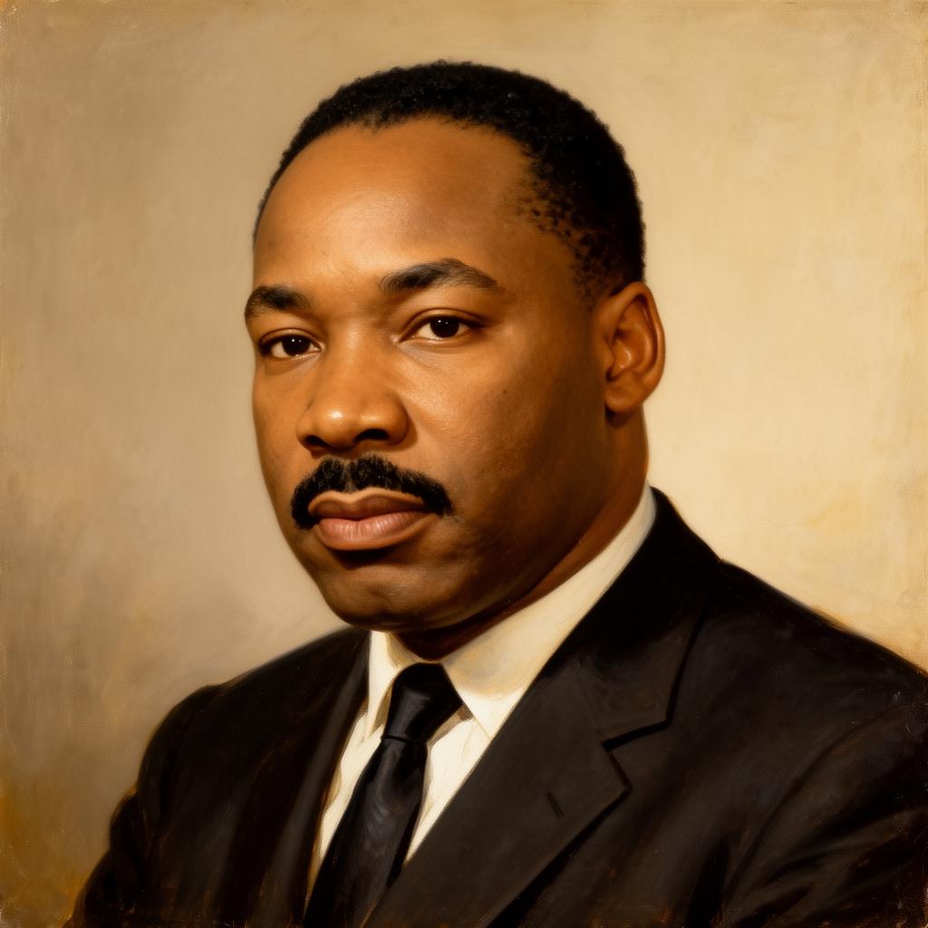 Portrait of Martin Luther King Jr.